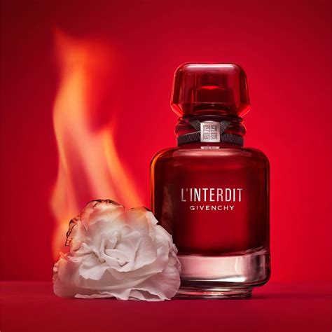 givenchy l'interdit eau de parfum rouge